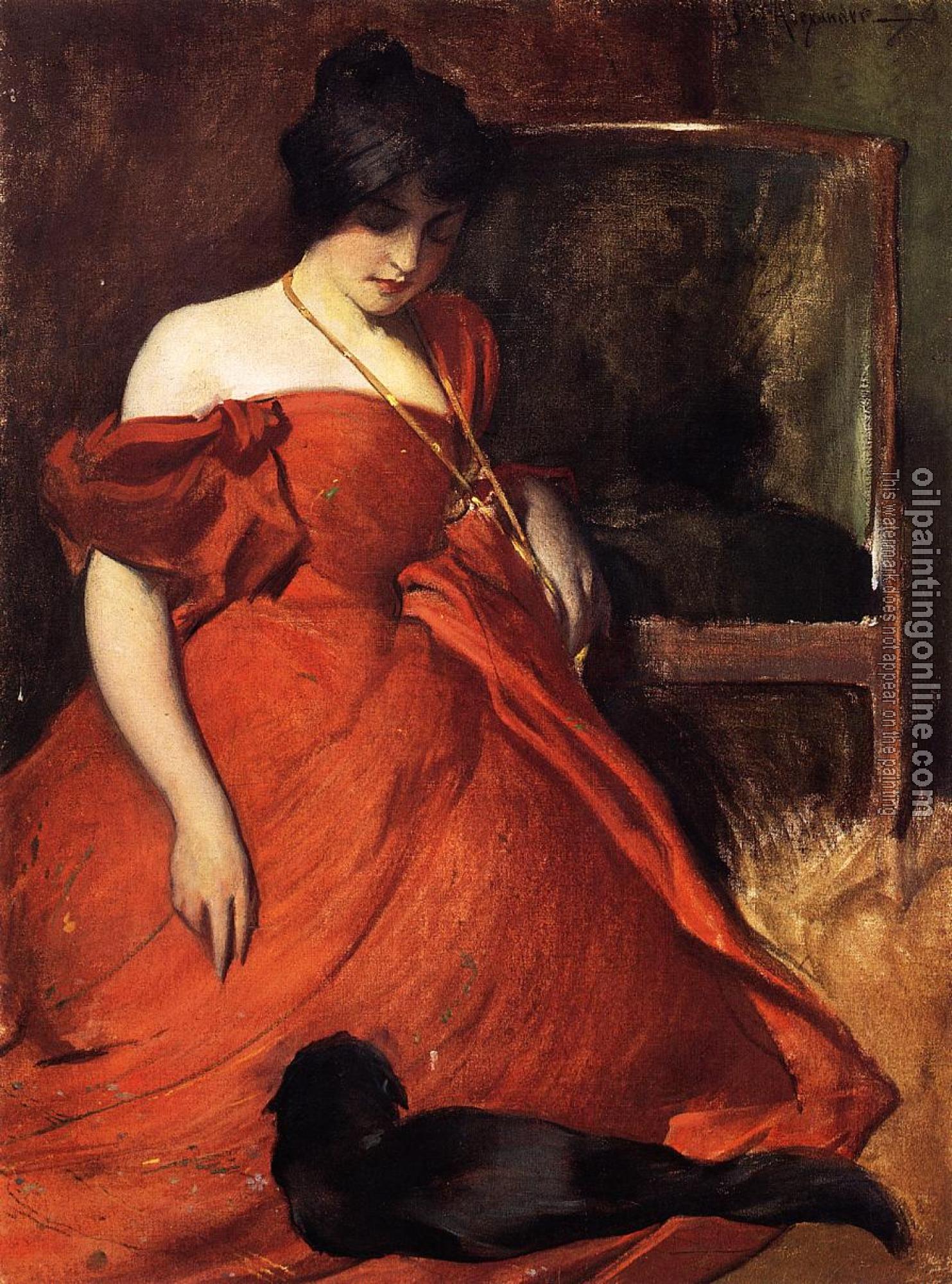 Alexander, John White - Black and Red